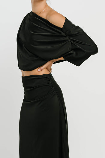 Yani Bubble Top in Black