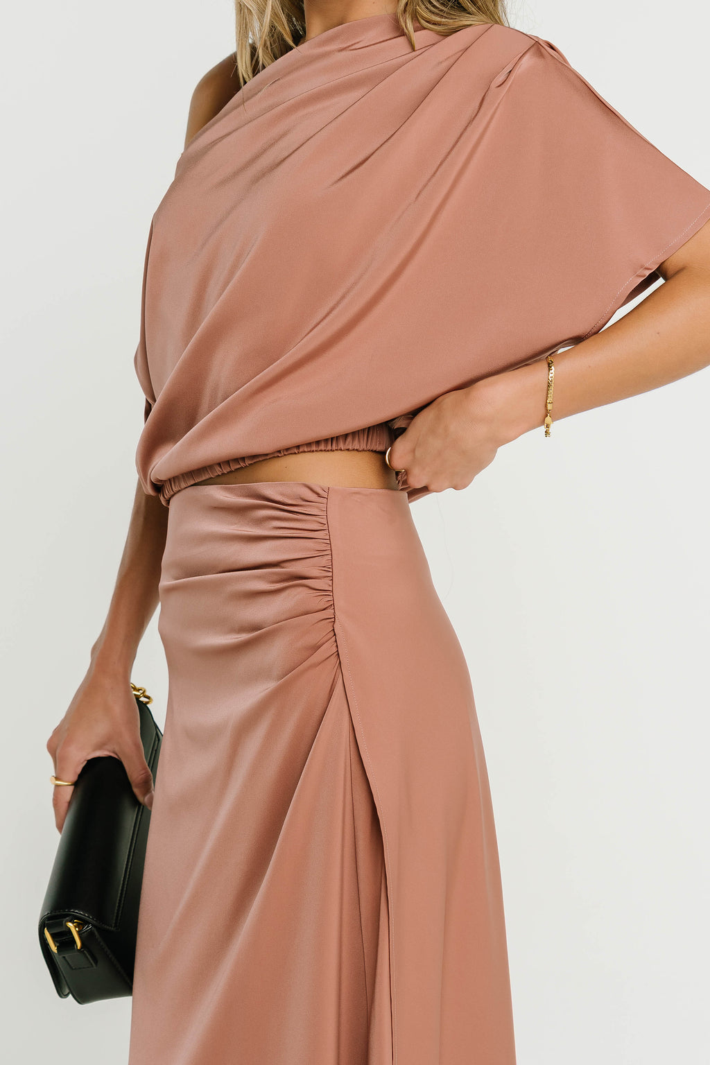 Yani Maxi Skirt in Mauve