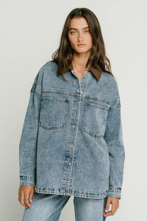 Raelynn Denim Shacket