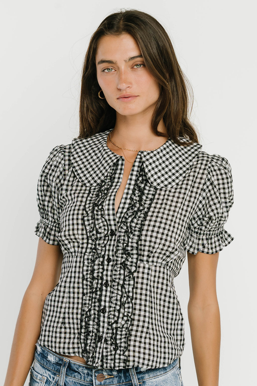 Charlie Button Up in Black