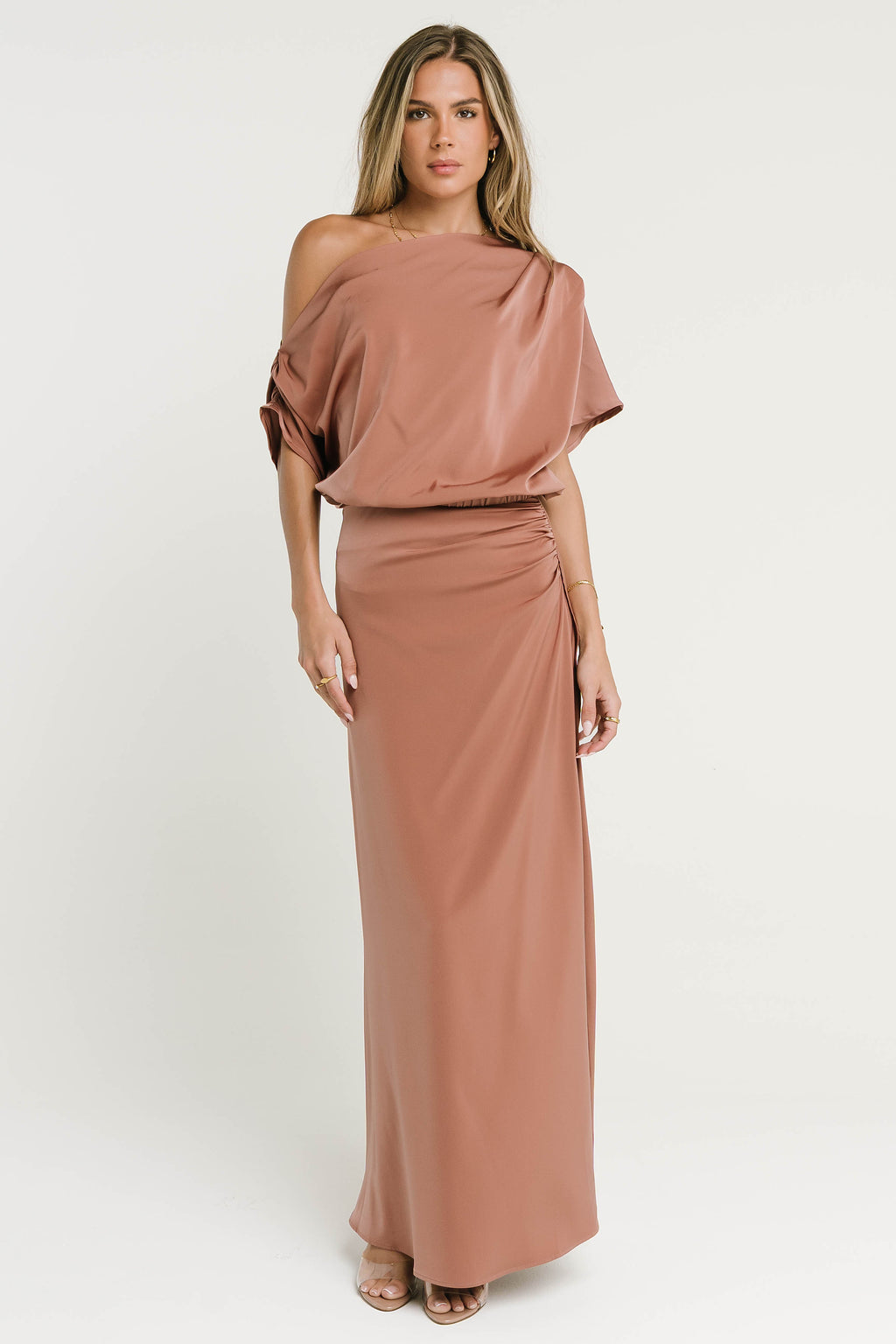 Yani Maxi Skirt in Mauve