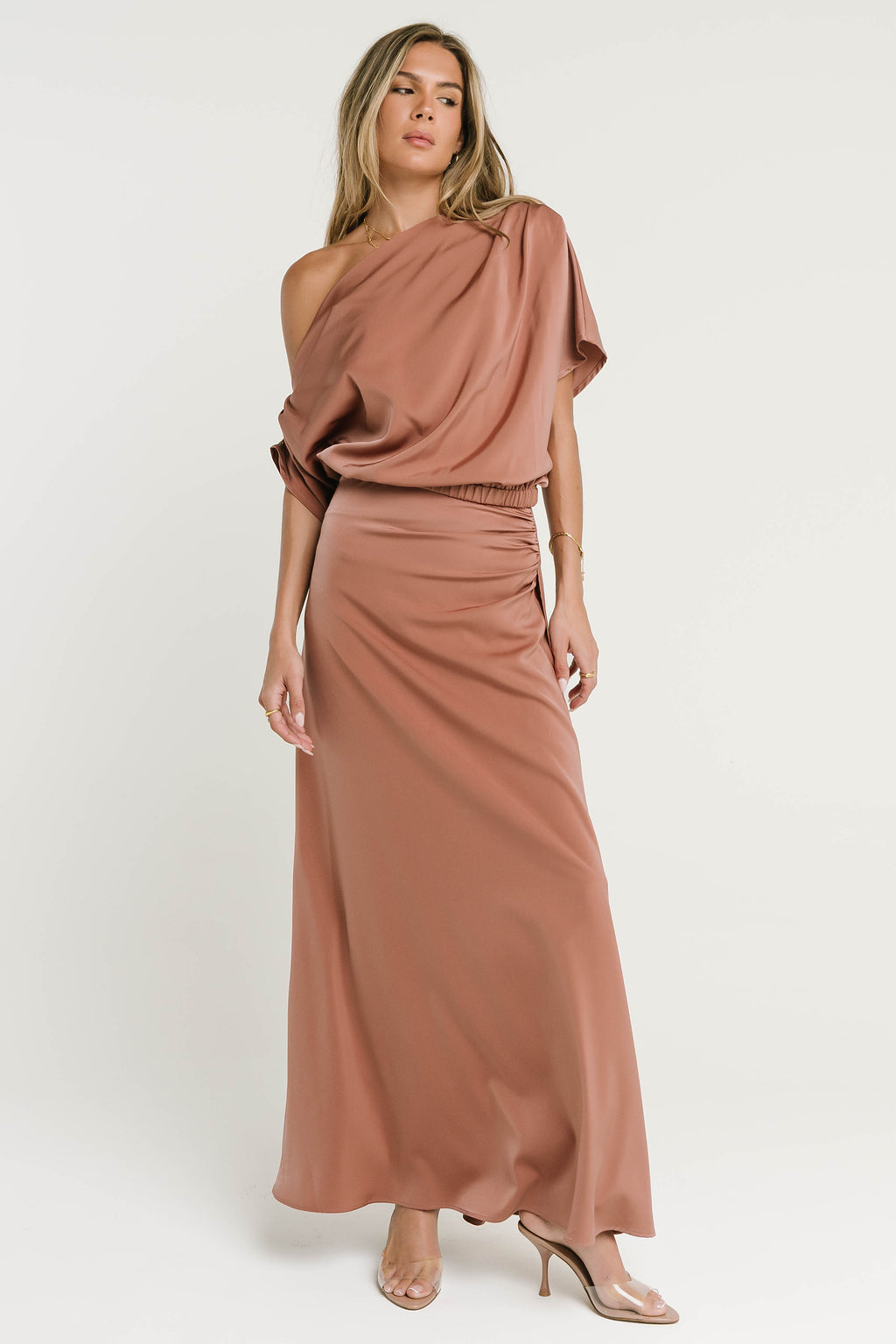 Yani Maxi Skirt in Mauve