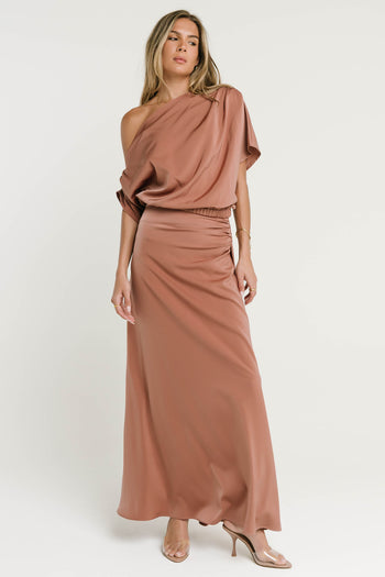Yani Maxi Skirt in Mauve