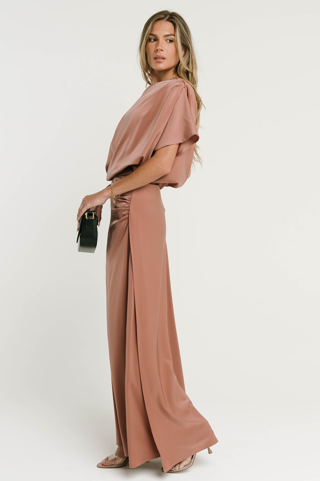 Yani Maxi Skirt in Mauve