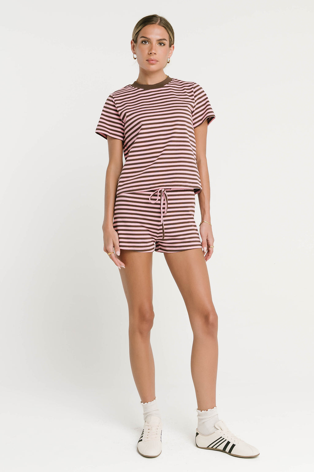 Cara Striped Shorts
