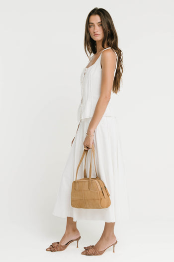 Cadence Tank Top in White