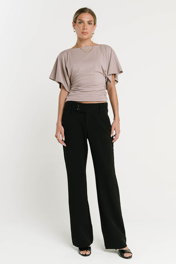 Gianna Trousers in Regular Black
