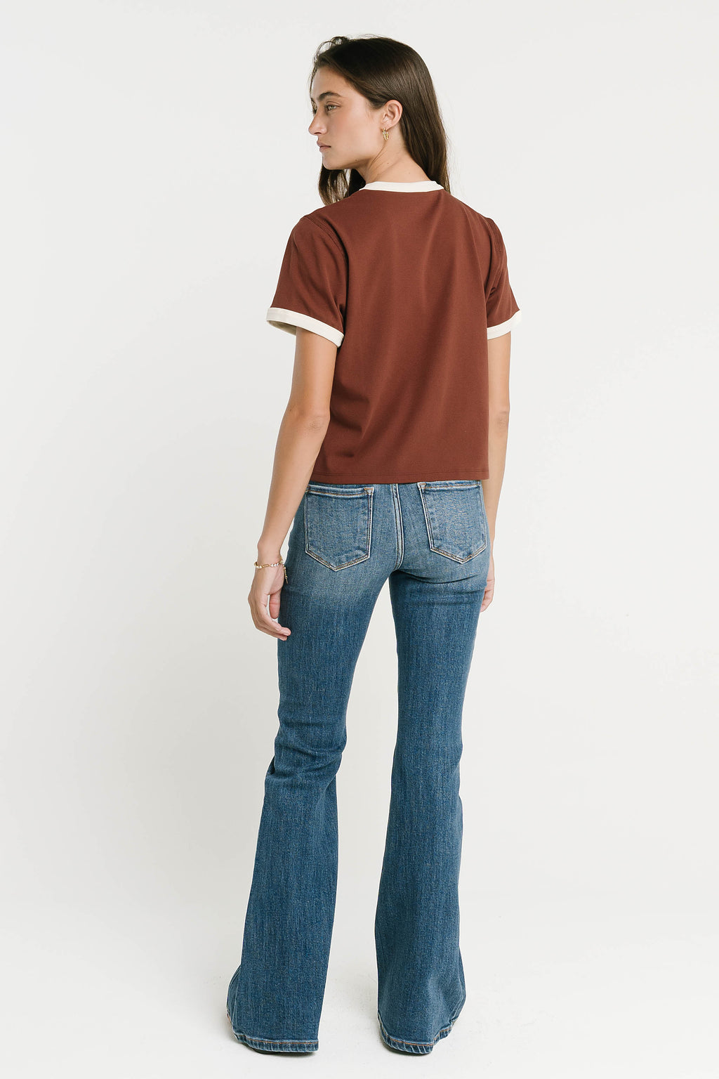 Remi High Rise Flare Leg Jeans