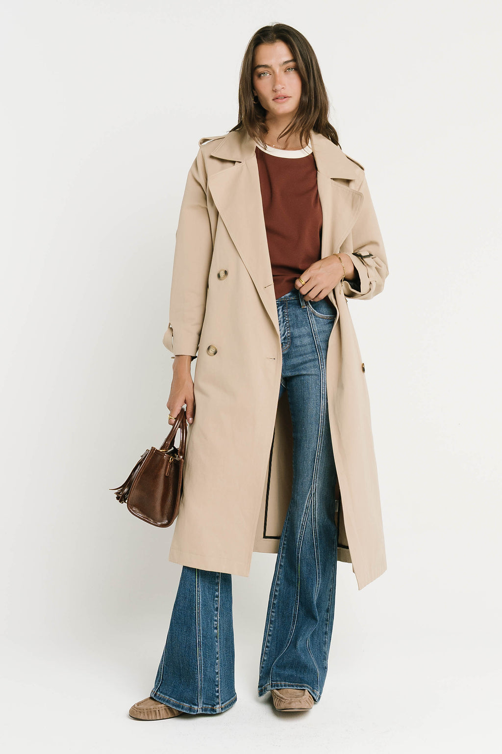 Remi High Rise Flare Leg Jeans