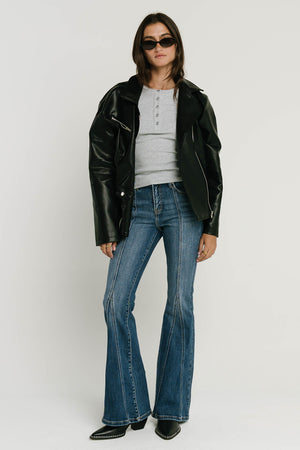 Remi High Rise Flare Leg Jeans