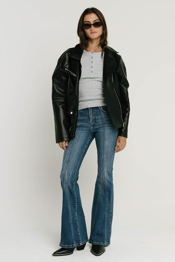 Remi High Rise Flare Leg Jeans