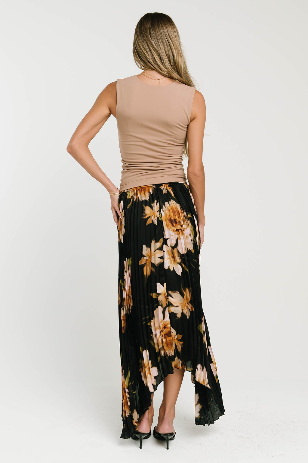 Maddison Maxi Skirt in Black