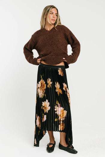 Maddison Maxi Skirt in Black