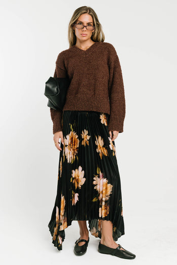 Maddison Maxi Skirt in Black