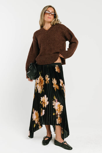 Maddison Maxi Skirt in Black