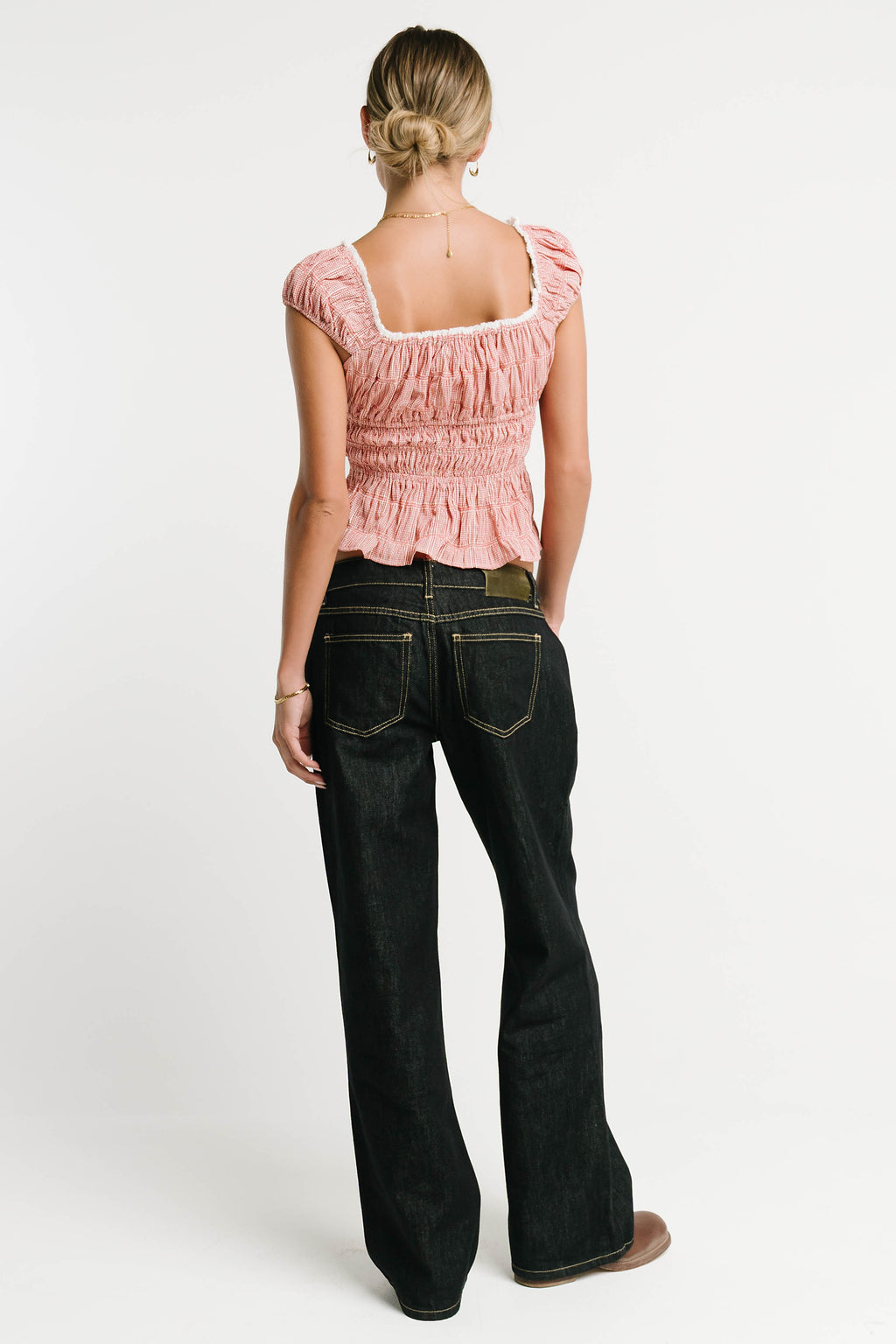 June Low Rise Wide Leg Jeans