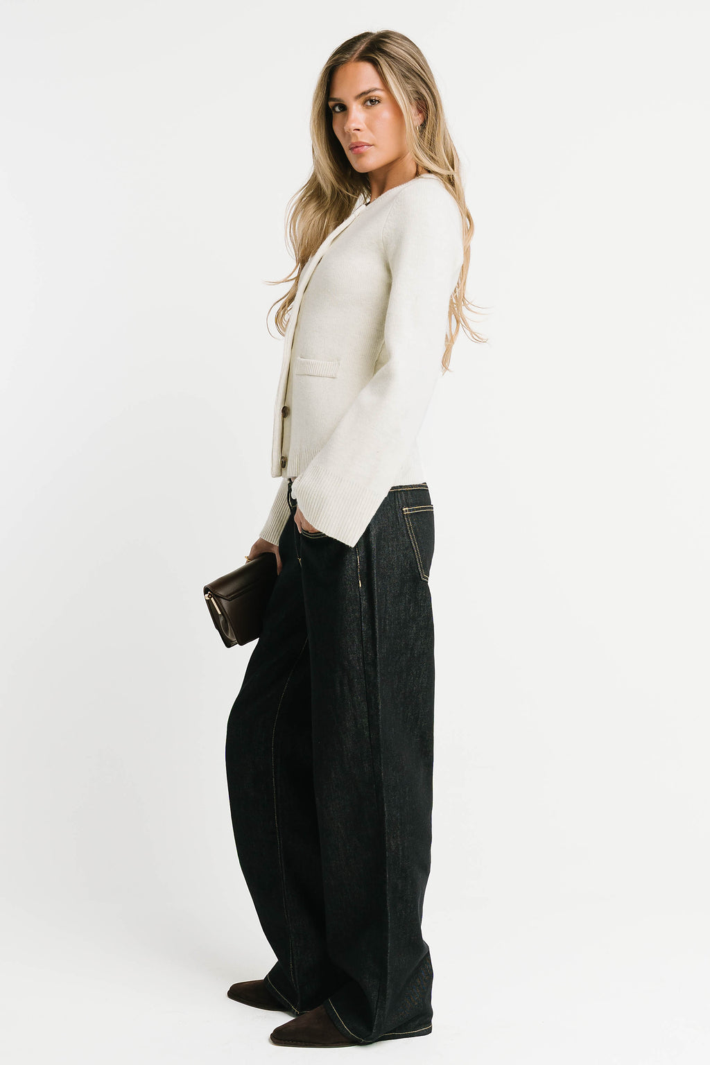 June Low Rise Wide Leg Jeans