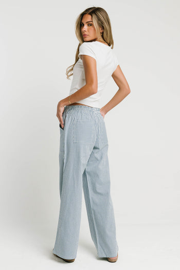 Paula Cowl Neck Top in White