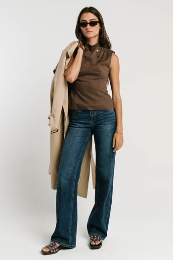 Kaia Mock Neck Tank