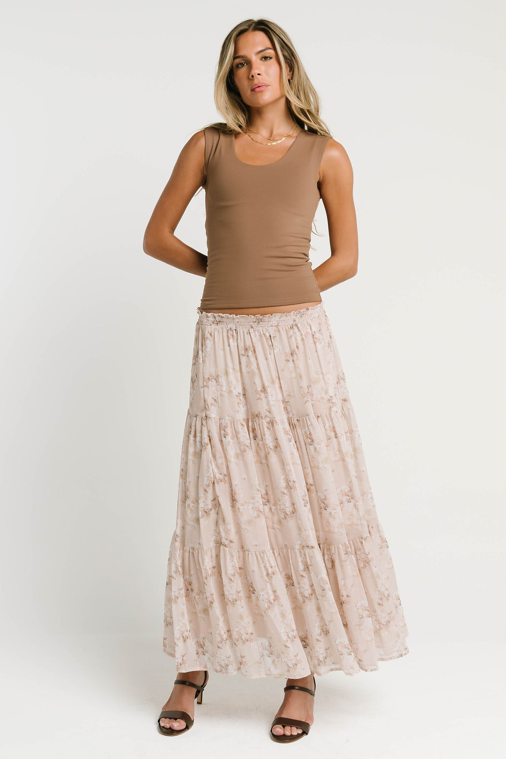 Jelene Floral Maxi Skirt