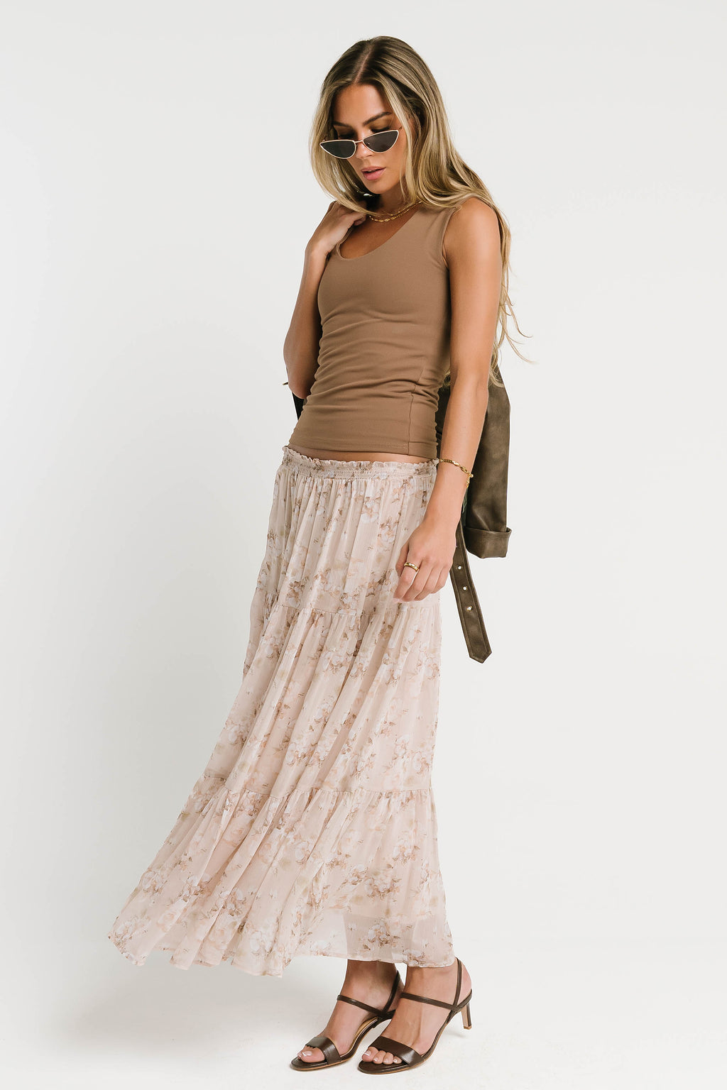 Jelene Floral Maxi Skirt