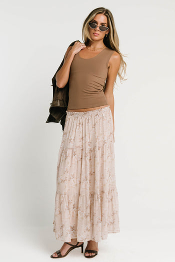 Jelene Floral Maxi Skirt
