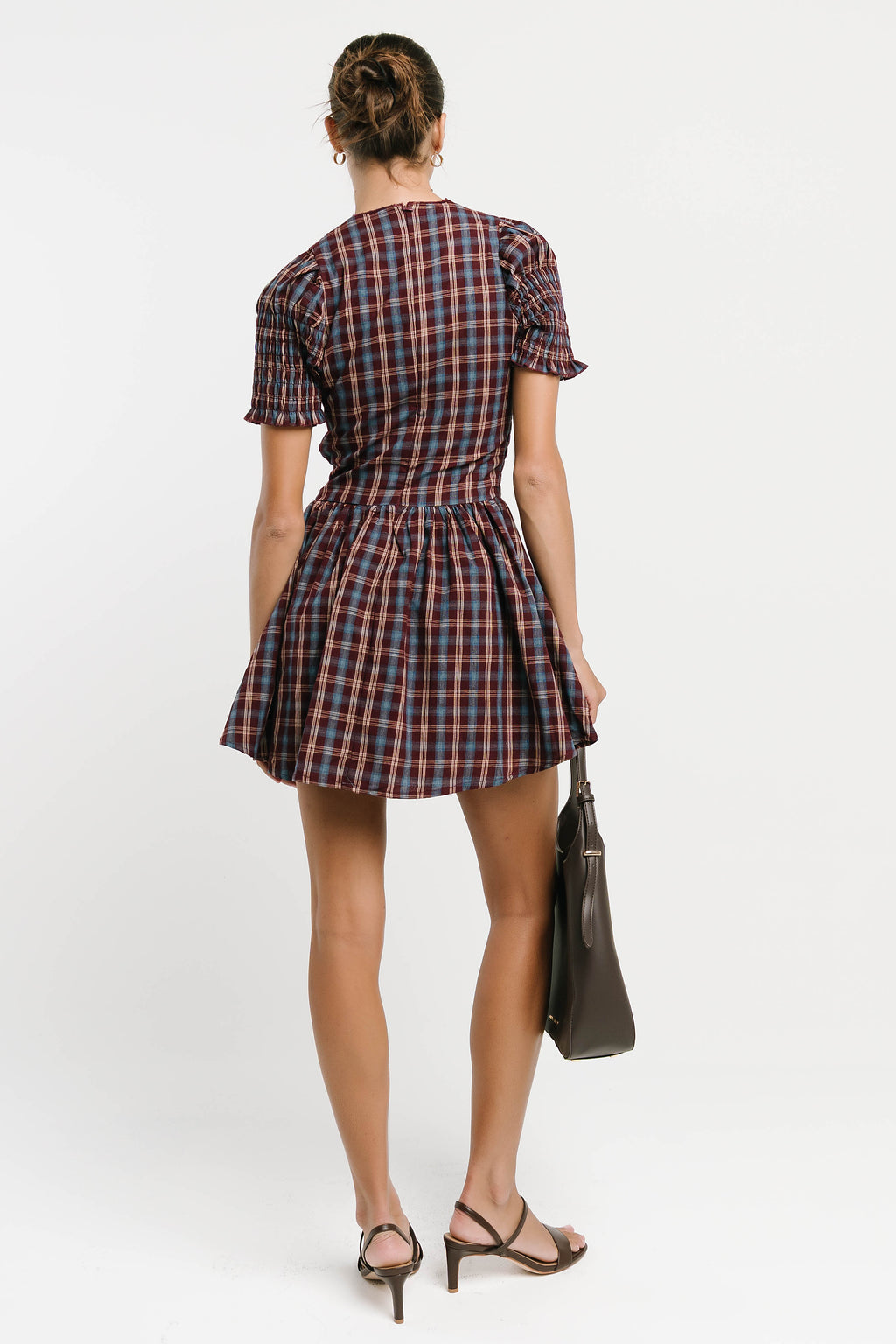 Maria Plaid Mini Dress