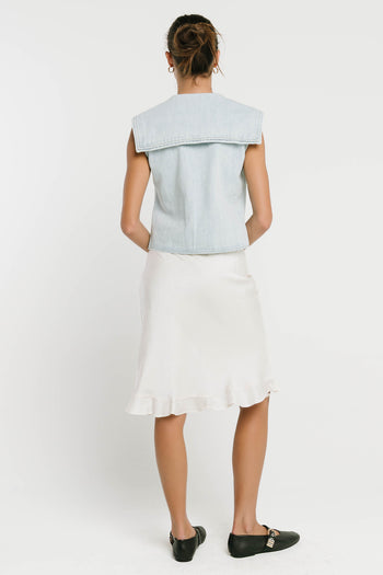 Shayla Denim Blouse