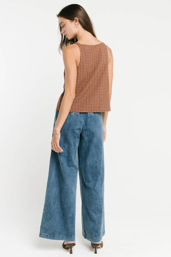 Bree Plaid Tank Top