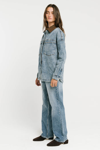 Raya Low Rise Straight Leg Jeans