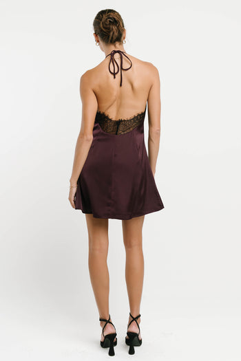 Margot Satin Mini Dress