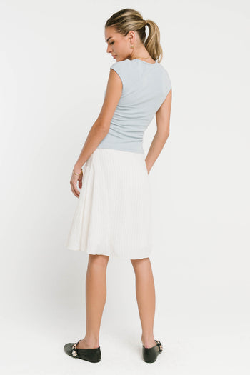 Laury Striped Mini Skirt