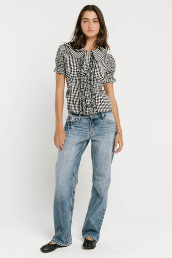 Charlie Button Up in Black