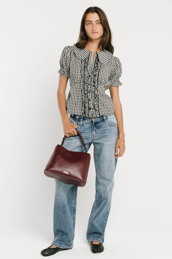 Charlie Button Up in Black