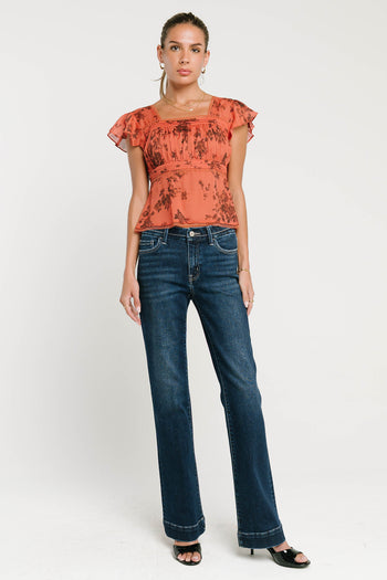 Malia Pleated Top