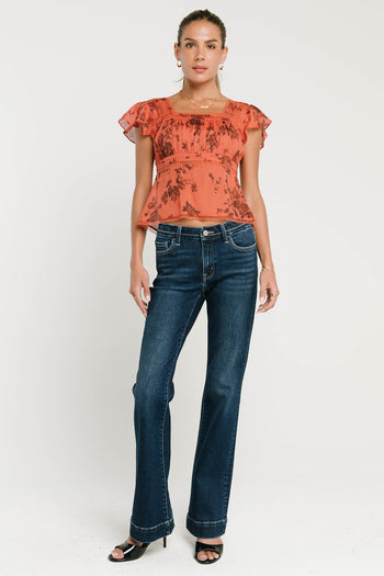 Malia Pleated Top