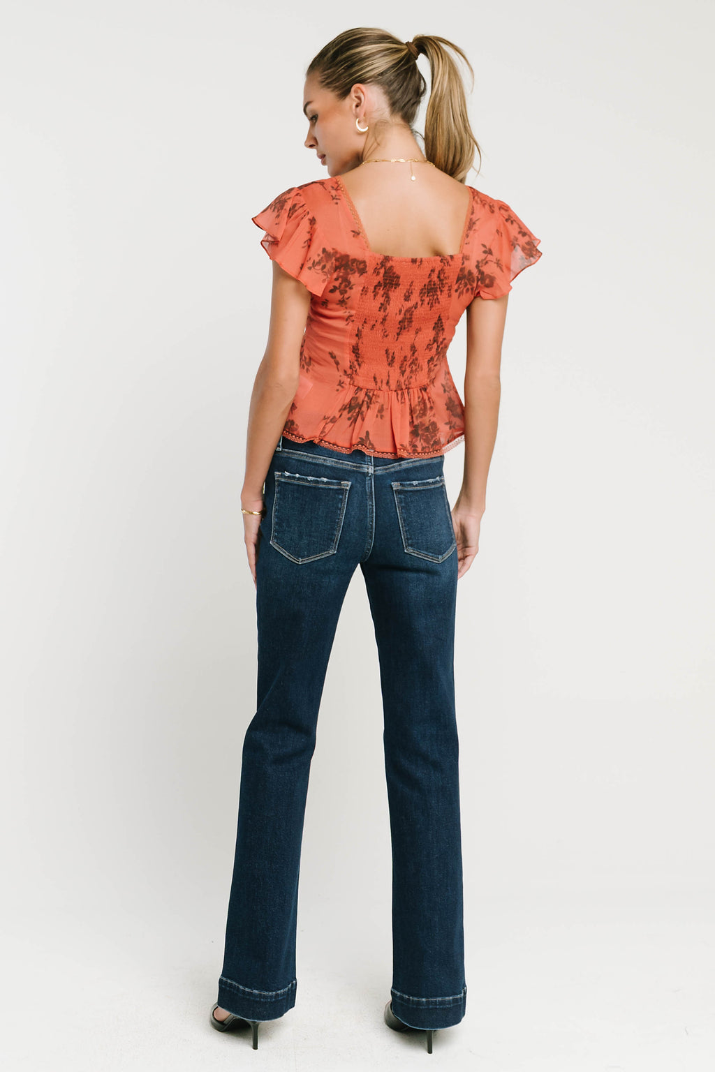 Malia Pleated Top