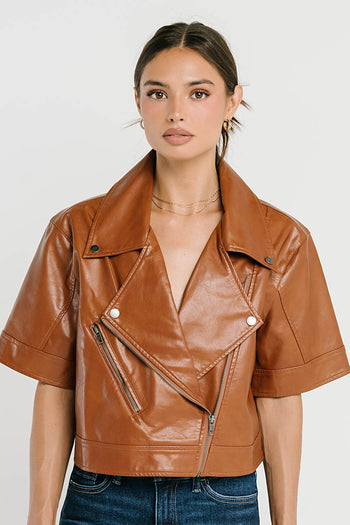 Nena Vegan Leather Jacket - FINAL SALE