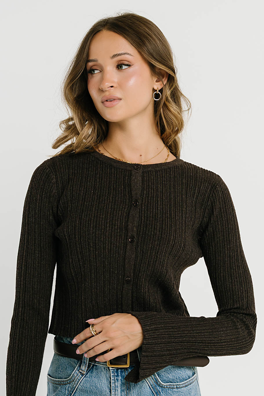 Ashlyn Ribbed Cardigan