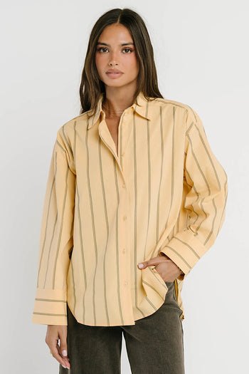 Kenya Striped Button Up