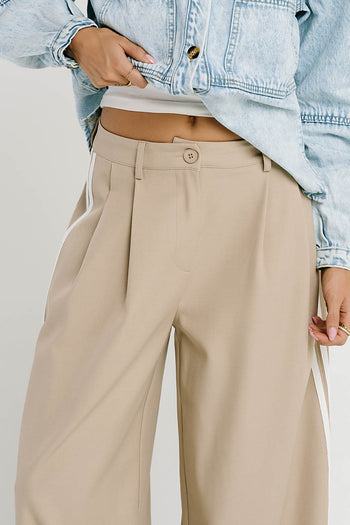Louisa Pleated Wide Leg Pants