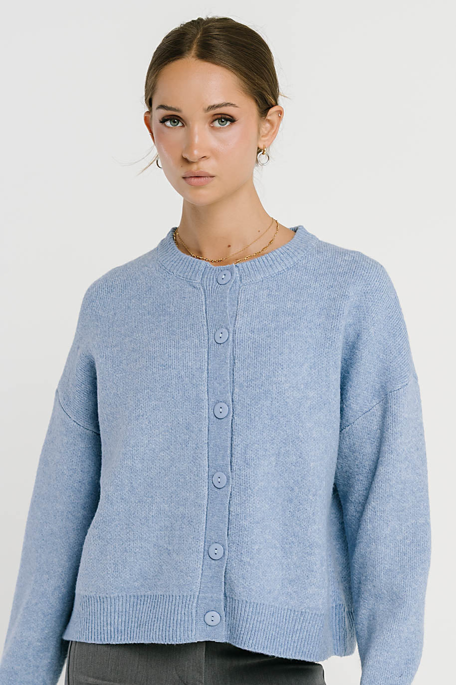 Valeria Oversized Sweater in Light Blue