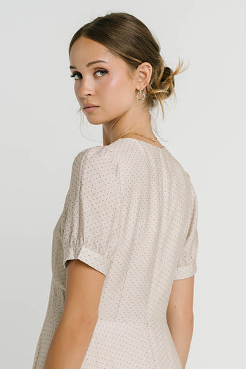 Ulani Polka Dot Midi Dress