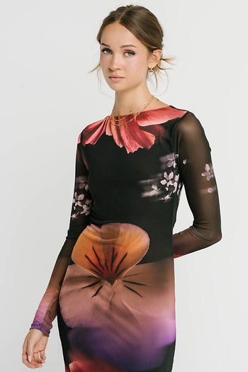 Mila Floral Maxi Dress