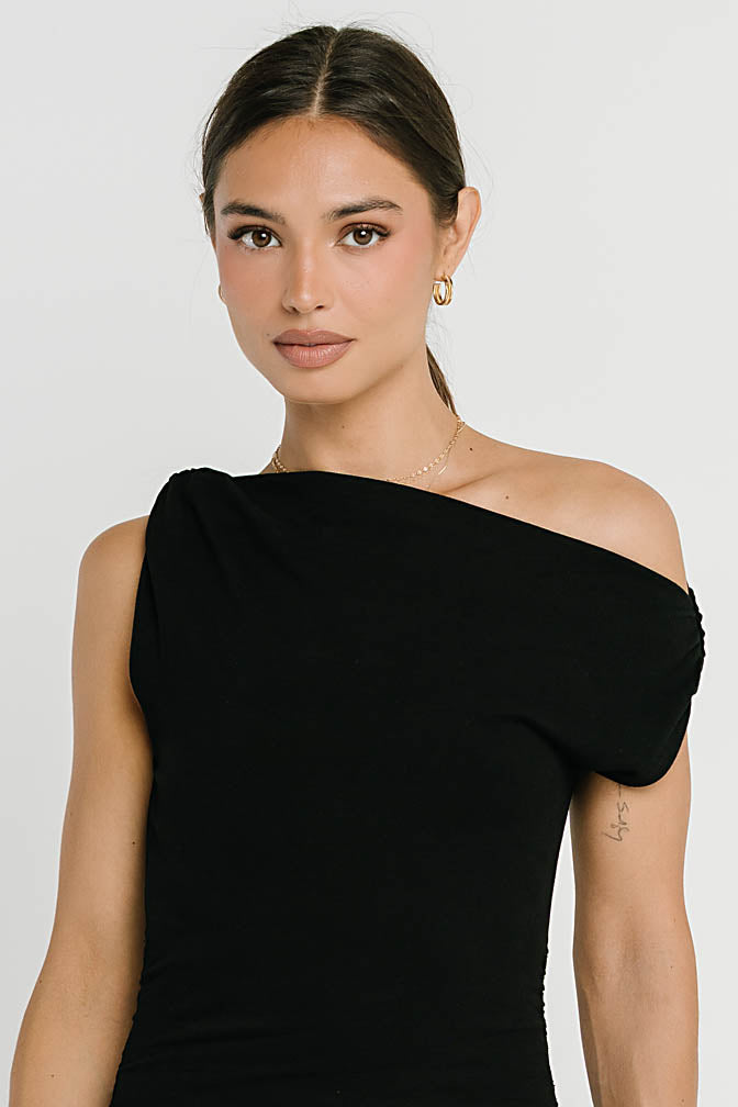 Clara Ruched Mini Dress