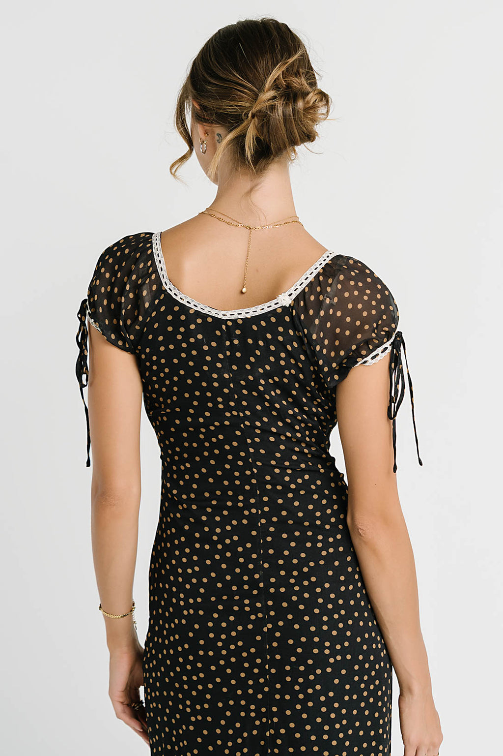 Sophie Polka Dot Maxi Dress