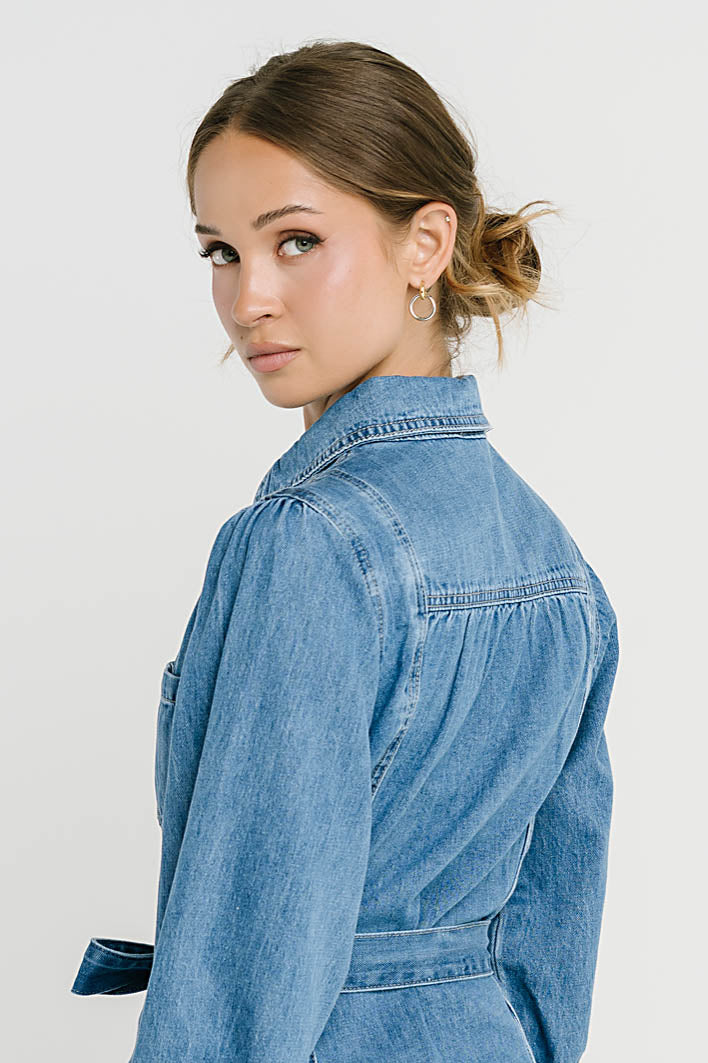 Carter Denim Mini Dress