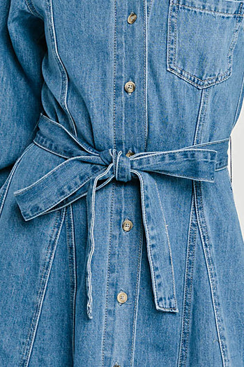 Carter Denim Mini Dress