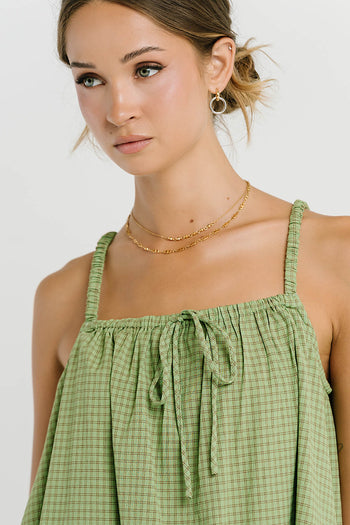 Juniper Plaid Mini Dress