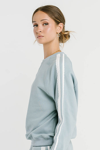 Mickey Sweatshirt in Blue